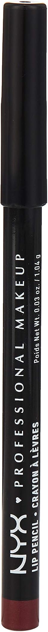 NYX Slim Lip Pencil Auburn Professional Makeup view 2