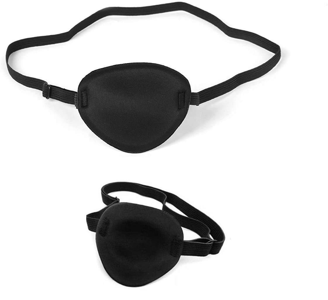 HAYATEC - Concave Eye Patch Foam Groove Washable Eyeshades Adjust Strap Kids/Adult (Kids)