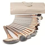 Elephant Xu18PCS Pro Makeup Brush Set Cosmetic Foundation Powder Brushes Kit Pouch Case Bag