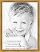ArtToFrames 18x24 inch Gold Foil on Pine Wood Picture Frame, WOM0066-81375-YGLD-18x24