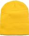 Simplicity Men/Women's Winter Acrylic Knitted Beanie, Yellow