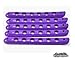 Opall Front Door & Back Door Aluminum Grab Handle Cover For 2007-2018 Jeep Wrangler JK & Unlimited 4 Door 5pcs/set (Purple)