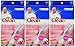 Mr. Clean 243034 Bliss Premium Latex-free Gloves, Large, 3 Pairs