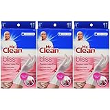 Mr. Clean 243034 Bliss Premium Latex-free Gloves, Large, 3 Pairs