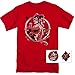 Harley Quinn DC Comics T Shirt & Exclusive Stickers (XX-Large)