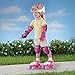 Fisher-Price Grow-with-Me 1,2,3 Roller Skates, Pink