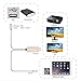 Lightning to HDMI Adapter Cable, Wesoo Lightning Digital AV to HDMI 1080P Cable for iPhone,iPad,iPod, Plug and Play (Gold Edition)