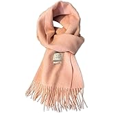 Weximil 100 Australian Wool Scarf Knitted Soft Warm Neckwear for Women and Men