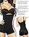 YIANNA Women Body Shaper Seamless Tummy Control Shapewear Open Bust Slimmer Belly Bodysuit