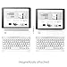 Anker Keyboard Cover for iPad Air 2 / Air Bluetooth Ultra-Slim with 6-Month Battery Life Between Charges and Comfortable Low-Profile Keys (White)