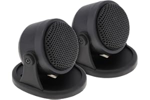 2Pcs Car Dome Tweeters Speakers High Frequency Audio 4Ω 91dB Sensitivity Fit for Car Audio Systems