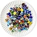Miracolors - 1 Lb - Mixed Colors Glass Gems - Vase Fillers (12-19mm, Approx. ½- ¾)