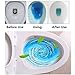 STA_BLUE Antibacterial Blue Automatic Bleach Toilet Bowl Bathroom Cleaner Tablets, Drop in Tank - 16 Pieces