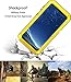 Galaxy S8 Plus case,Tomplus Extreme Hybrid Armor Alloy Aluminum Metal Bumper Soft Rubber Military Heavy Duty Shockproof Hard Case For Samsung Galaxy S8 plus (Yellow)