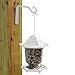 Plant Hanger Hook 6” Inch, Hand Forged Straight, White – Heavy Duty Iron Wall Hook for Plants, Bird Feeders, Lanterns, Wind Chimes