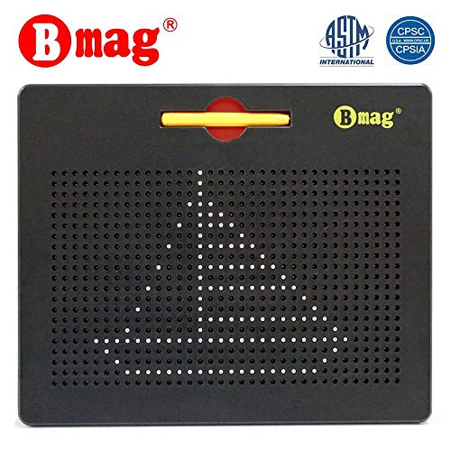 BMAG Magnetic Drawing Tablet, Educational Free Flay Doodle Board Toys (Black, Large) - Thumbnail 6