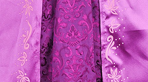 Deluxe Adult Women's Tangled Rapunzel Princess Costumes Back Laced-up Strap - Image 5