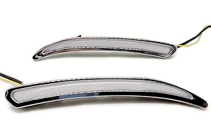 2Pcs Car LED Daytime Running Light Fog Light DRL Turn Signal Light for Buick Regal GS 2011 2012 2013 2014 2015 2016