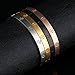 LOHOME Fashion Bracelets Cross Screw Bracelet for Womens/Mens/Lovers/Couples