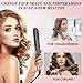 CHARMINER Professional Hair Straightener Curling Iron 2 in 1, Flat Iron Curling Iron, Tourmaline Twisted Beauty Hair Tools with LCD Digital Display&Auto Shut-Off Functions for All Hair Stylingthumb 2