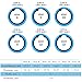 Sun Ring Silicone Wedding Ring Men, Size 12, Blue (Glow in The Dark)