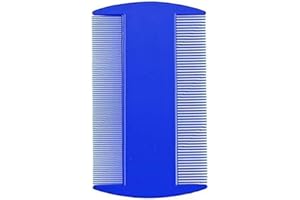 Pet Flea Comb Combs Double Sided Lice Nit Comb Lice Detecction Head For Dog Cat Pets Blue Fashion processing