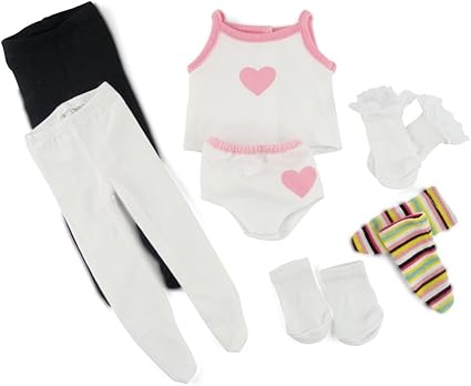 ropa de muñecas con calcetines