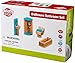 Dragon Drew Dollhouse Furniture Dollhouse Accessories Wooden Bathroom Playset (4 PC Set)