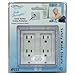 LectraLock - Baby Safety Electrical Outlet Cover - Double - GFCI Style - Deep Cover