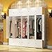 KOUSI Dresser Small Closet Wardrobe Drawer Storage for Clothes Small Wardrobe Storage for Small Spaces Clothes Storage Dresser, Capacious Customizable, White, (White, 25 Cubes -A)