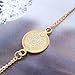 Simsly Thigh Body Belly Chain with Turquoise Waist Jewelry for Women and Girls BD-07 (Gold)