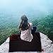 XHJD Outdoor Pocket Blanket Portable Ultralight Mini Waterproof Folding Mat Picnic Beach Camping Hiking Festival Traveling Blanket Mat 43x28 inch