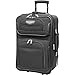 Travel Select Amsterdam Expandable Rolling Upright Luggage, Gray, 8-Piece Set