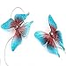 SINLOOG Color-Changing LED Color butterfly Wind Chime Solar Powered LED Hanging Lamp Wind Chime Light Wind Chimes for Outdoor Indoor Gardening Lighting Decoration Home (Color butterfly)