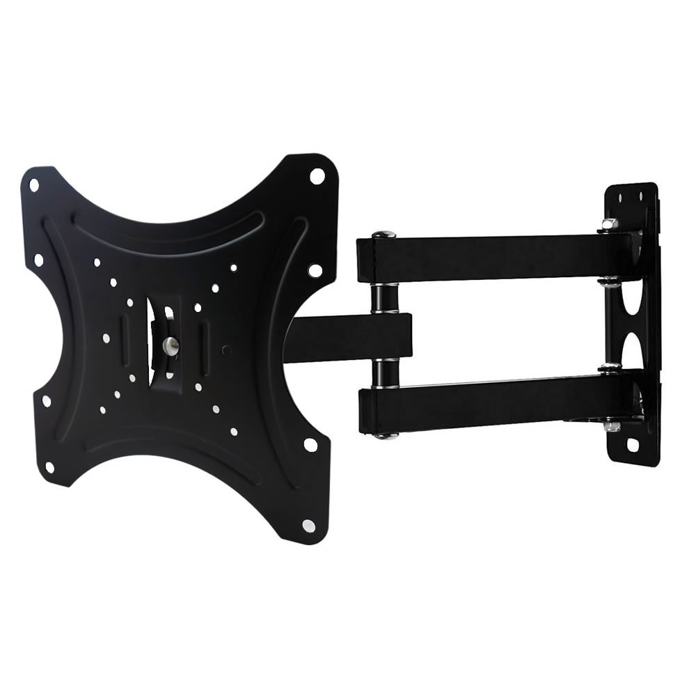 JUSTOP Tilt Swivel Arm TV Wall Bracket Mount For 10" to 42" LED LCD Plasma & Curved TV/Monitor Screens Strong Arm Hold Up to 30Kg With Maximum VESA Size 200 x 200 mm