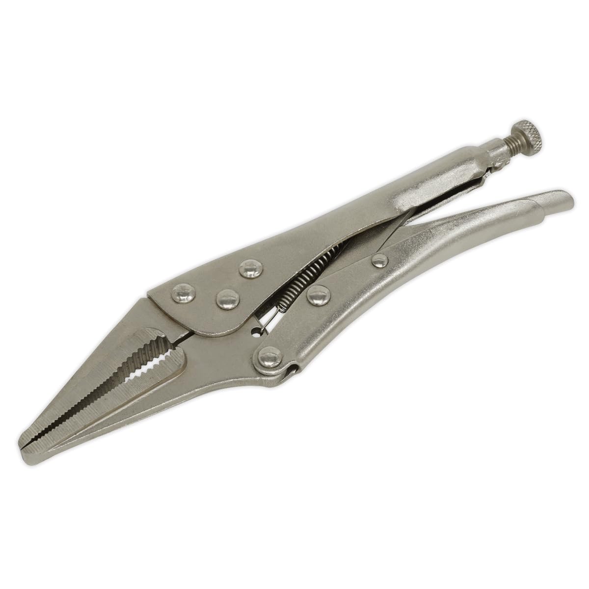 Siegen S0462 225mm Long Nose Locking Pliers