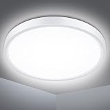 Defurhome 18W LED Ceiling Light Ø22cm IP54 White Daylight 5000K