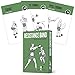 NewMe Fitness Resistance Bands Workout Cards, Instructional Fitness Deck for Women & Men, Beginner Fitness Guide to Training Exercises at Home or Gym
