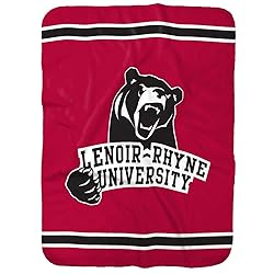 Lenoir-Rhyne University Primary Logo Stripes Sherpa