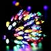 Recesky 100LED Christmas String Lights with Remote &Timer 33ft Clear Battery Mini String Light Set, Fairy Lighting for Outdoor, Indoor, Garden, Yard, Home, Party, Christmas Decorations (Multi Color)