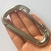 38-Stainless-Steel-316-Carabiner-Flat-Snap-Hook-with-Latch-Silver