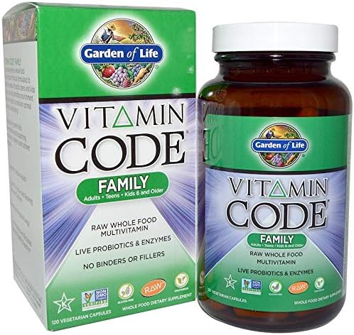 Garden of Life, Vitamin Code, Family, 120 Veggie Caps