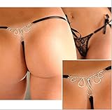 Xuelian Women's Matel G String Toys Lingerie 7544 Sexy Thongs T Back Panty