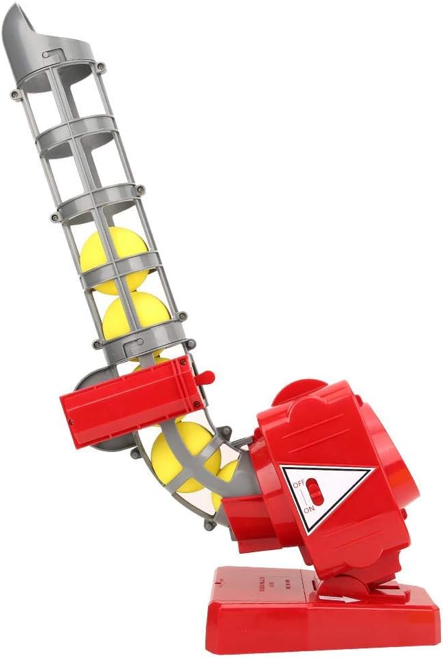 Vbest life Outdoor Baseball Pitching Machine Set, Portable Plastic