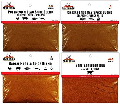 Spice Union Globetrotter Spice Blend Gift Set, 12 Ounce