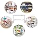 YOMYM 2 Tiers Expandable Kitchen Storage Multi-Functional Rack Adjustable Under Sink Organizer Storage Shelf Cabinet