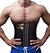 TAILONG Weight Loss Body Shaper For Men Workout Exercise compression Waist Trainer Band Lumber Support Corset (Black, 3XL)