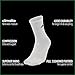 adidas Men's Athletic Cushioned Low Cut Socks (6-Pair), Black/Aluminum 2, Large, (Shoe Size 6-12)