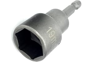 PANOVO Leveling Scissor rv-Jacks Socket Drill Adapter With 1/4 Quick Connect Hex Shank Tools, Works With All 3/4 or 19mm Hex Drive Jacks,Power Nut Driver Bit Set