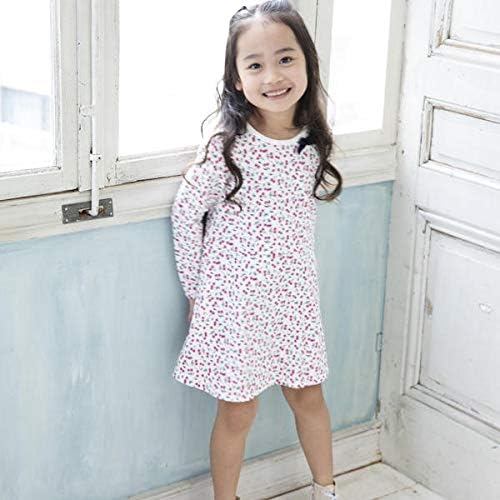 Amazon ノイユエームベベ Noeil Aim Bebe ストレッチポンチチェリーワンピース ピンク系 130cm ワンピース チュニック 通販